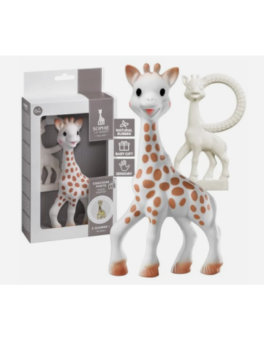 Jirafa Sophie + Anillo de dentición
