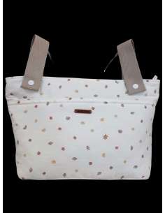 Bolso Organizador color beige col. PETRA de Uzturre