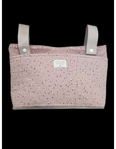 Bolso Organizador color rosa empolvado col. TILDA de Uzturre