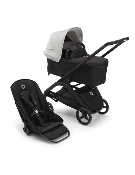 Cochecito Duo Dragonfly con Chasis en negro y base en negro de Bugaboo