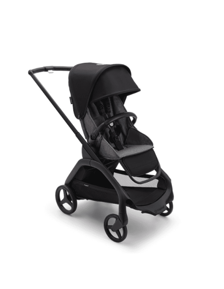 Cochecito Duo Dragonfly con Chasis en negro y base en gris melange de Bugaboo