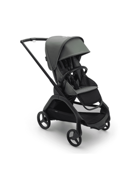 Cochecito Duo Dragonfly con Chasis en negro y base en gris melange de Bugaboo