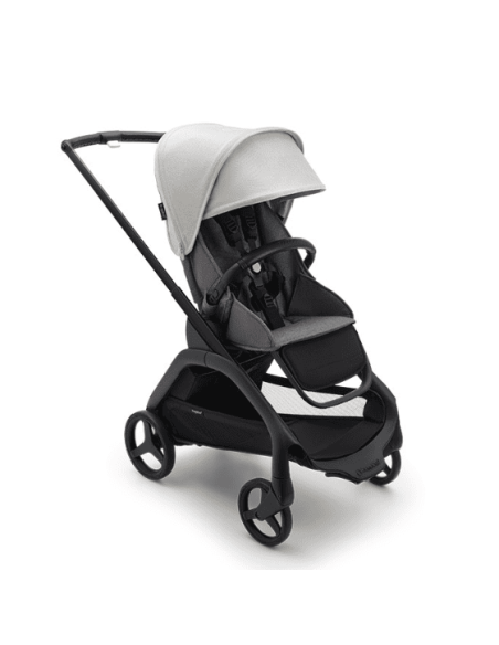 Cochecito Duo Dragonfly con Chasis en negro y base en gris melange de Bugaboo