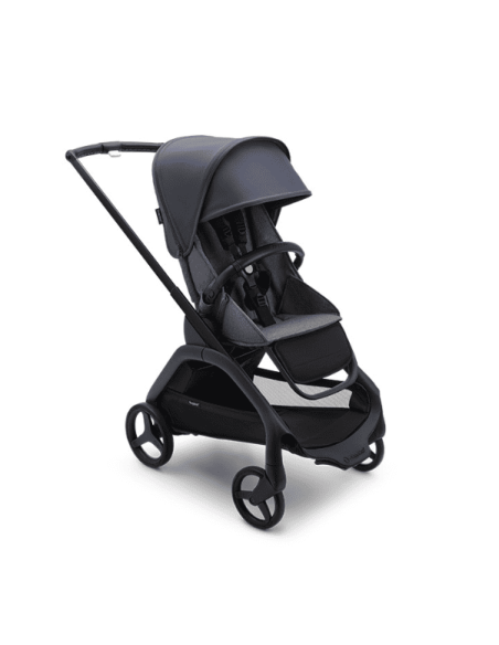 Cochecito Duo Dragonfly con Chasis en negro y base en gris melange de Bugaboo