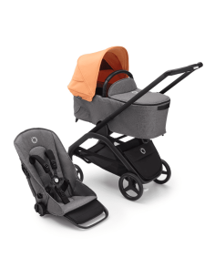 Cochecito Duo Dragonfly con Chasis en negro y base en... 2