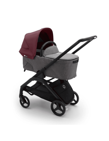 Cochecito Duo Dragonfly con Chasis en negro y base en gris melange de Bugaboo