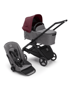 Cochecito Duo Dragonfly con Chasis en negro y base en... 2