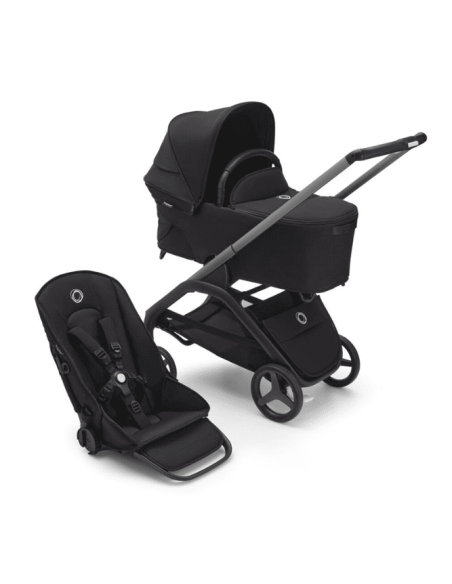 Cochecito Duo Dragonfly con Chasis en grafito y base en negro  de Bugaboo