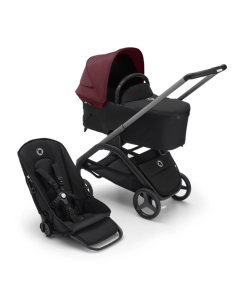 Cochecito Duo Dragonfly con Chasis en grafito y base en... 2