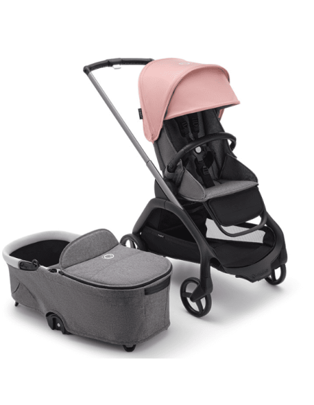 Cochecito Duo Dragonfly con Chasis en grafito y base en grafito de Bugaboo