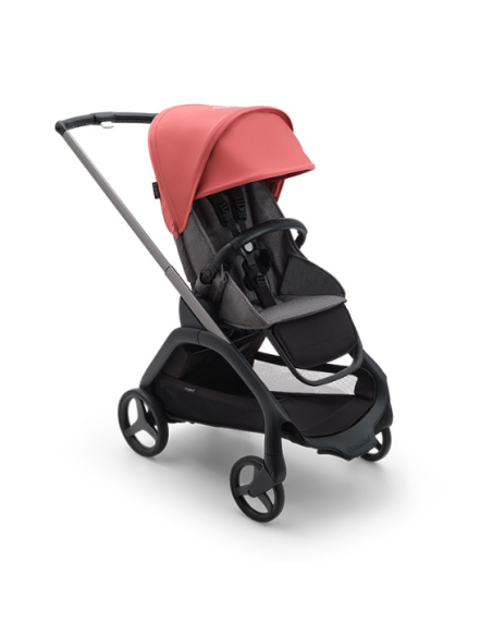 Cochecito Duo Dragonfly con Chasis en grafito y base en grafito de Bugaboo