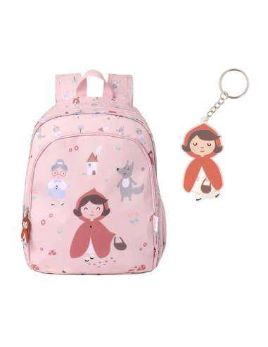Mochila Mediana Little Red + Llavero...