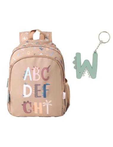 Mochila Mediana Funny Letters +...