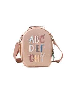 Bolsa Merienda Térmica 3D Funny Letters de Tutete