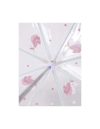 Paraguas Transparente Magical Unicorn...