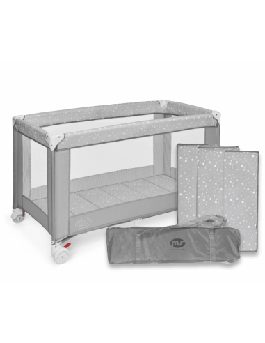 Cuna de viaje plegable Basic de MS
