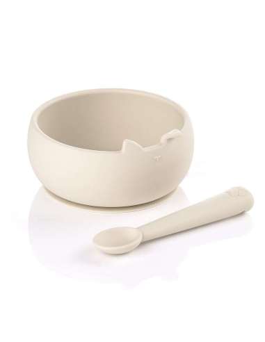 Vajilla Silicone Bowl Set color beige...