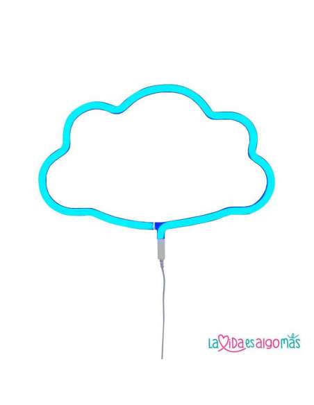 LUZ NEÓN NUBE - AZUL