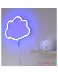 LUZ NEÓN NUBE - AZUL 2