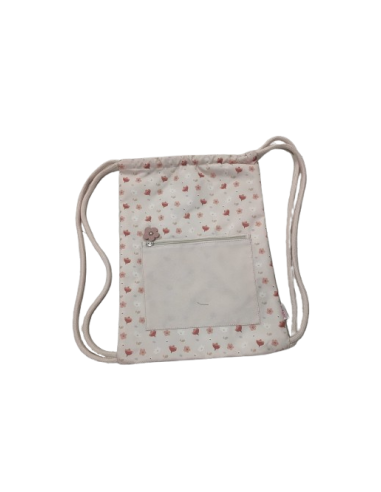 Mochila Saco Impermeable Flores Tutete
