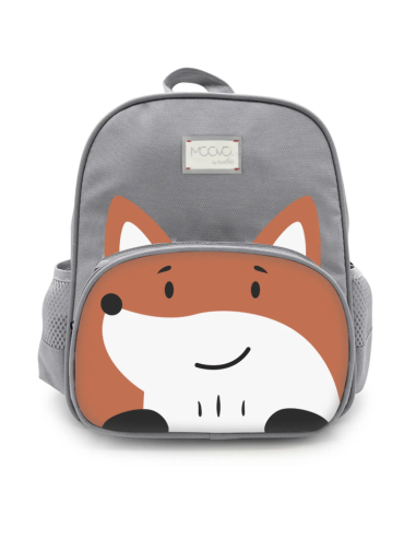 Mochila Pequeña Gris/Zorro 25 x 20 x...