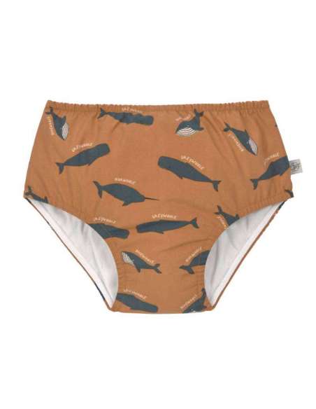 Braguita Pañal Whale Caramel Lassig 7-12 meses