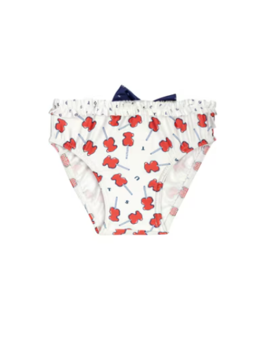 Bañador Braguita con volante y lazo...