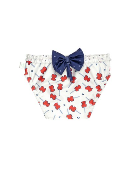 Bañador Braguita con volante y lazo Piruleta T1-3 de Tous