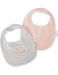 Babero Pack 2 Planet Rose Bimbidreams