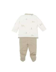 Set 2 piezas Jubon y Polaina Bunny 1-3 meses Bimbidreams 2