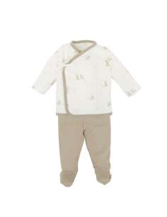 Set 2 piezas Jubon y Polaina Bunny 1-3 meses Bimbidreams