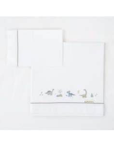 Tripitico Juego de sabanas para Cuna Trex Bimbidreams