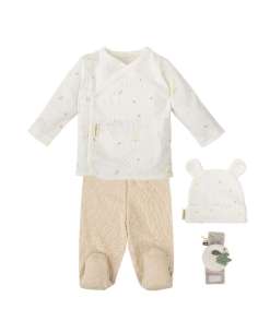 Set de Nacimiento 4 piezas Happy Forest B/Lino de...