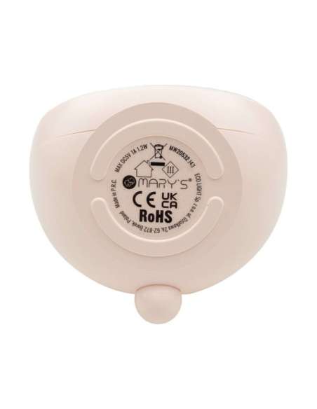 Ecolight Mary's Conejito Rosa Despertador Iluminado 6020532