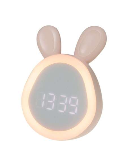 Ecolight Mary's Conejito Rosa Despertador Iluminado 6020532