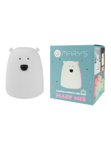 Mary's Lampara de noche Osito LED RGB...