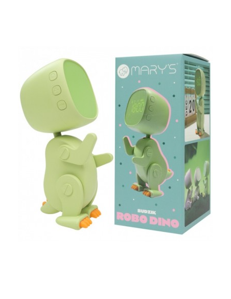 Mary's Reloj Despertador Robo-Dino Verde 6061059
