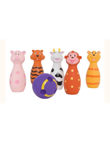 Juego de Bolos Animales Ludi 13455
