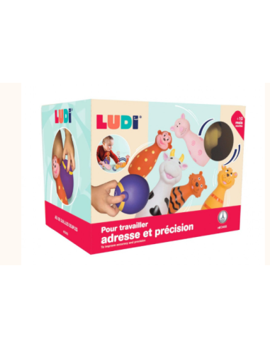 Juego de Bolos Animales Ludi 13455