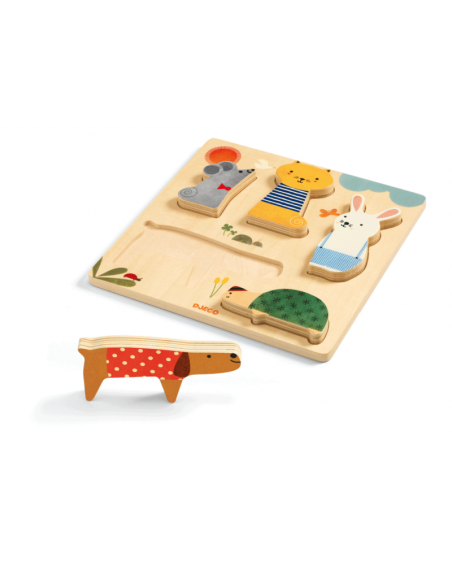 Encajable WoodyPets Djeco 31051
