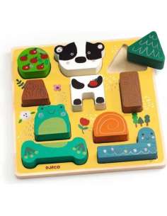 Encajable Puzz & Match Happy Djeco 31075