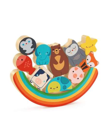 Encajable Puzz & Boom Rainbow Djeco 31076