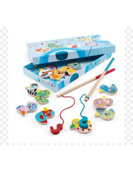 Juego de pesca patos magnético Djeco 31654