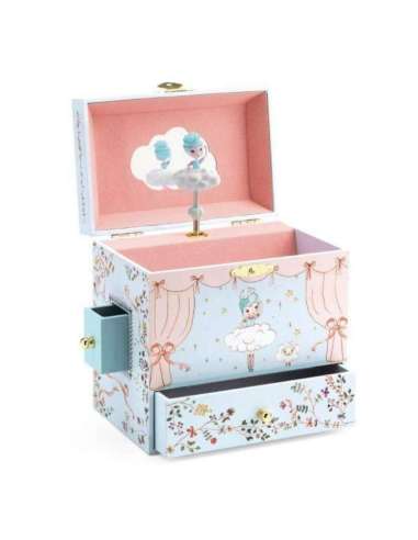Caja de música Bailarina en escena...