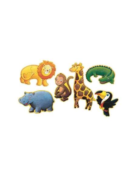 Puzzle evolutivo Ouistiti y sus amigos 37114