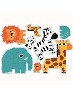 Puzzle Evolutivo En la Jungla Djeco 37135 2