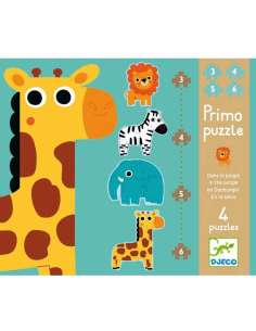 Puzzle Evolutivo En la Jungla Djeco 37135