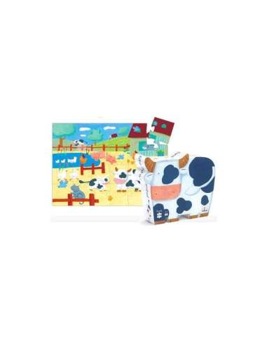 Puzzle Silueta Las Vacas Djeco 37205