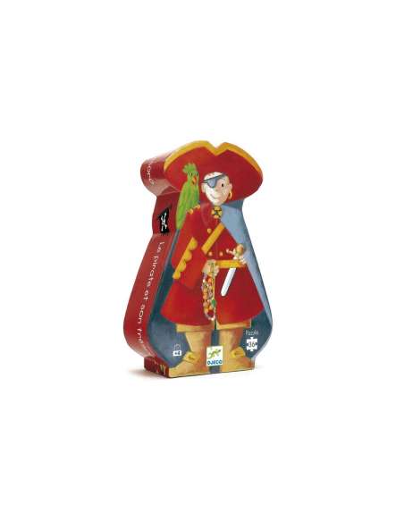 Puzzle Silueta El Pirata Djeco 37220