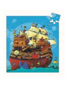 Puzzle silueta El Barco de Barbarroja Djeco 37241